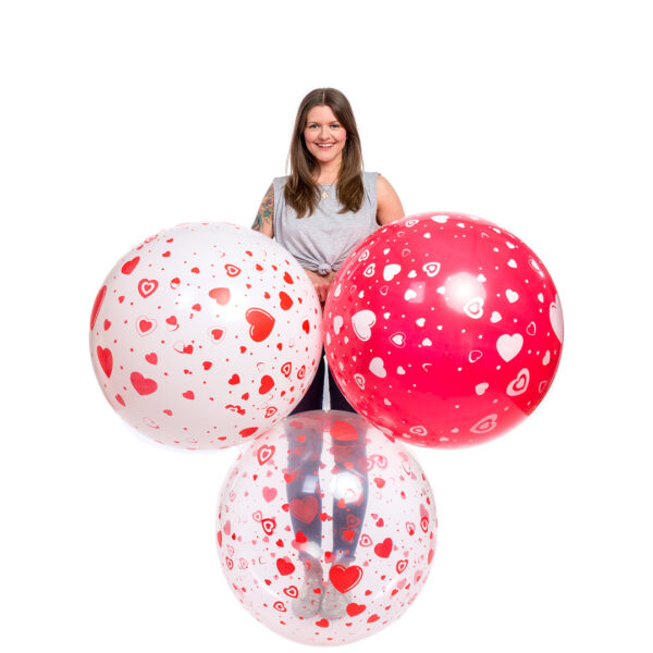 BALLOONS UNITED - CATTEX Giant Balloon 32" (80cm) Hearts