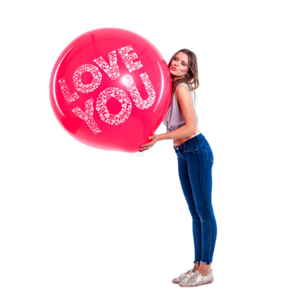 BALLOONS UNITED - CATTEX Giant Balloon 36" (90cm) Love You