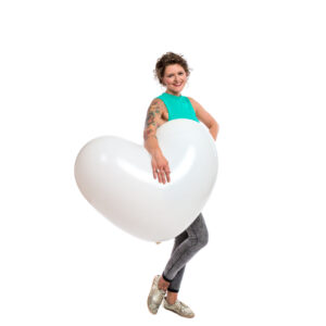 BALLOONS UNITED - CATTEX Heart Balloon 36" (90cm)