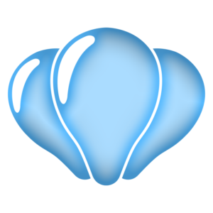 Rundballon 16" (40cm) Standard Pastellblau | GLOBOS