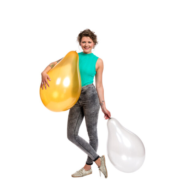 BALLOONS UNITED - QUALATEX Round Balloon 16" (40cm) Metallic