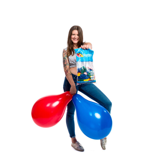 BALLOONS UNITED - QUALATEX Round Balloon 16" (40cm) Standard Colormix - Bag of 50pcs