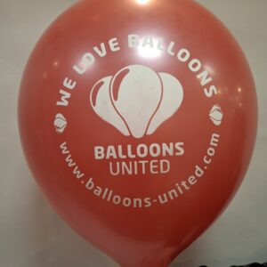 Round Balloon 18" (44cm) We love Balloons United | BELBAL